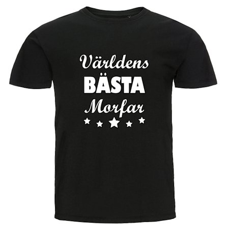 T-shirt - Världens bästa morfar