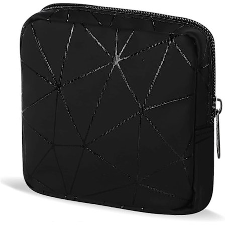 Oppbevaringspose for tampongbind Mini sanitetsbind Oppbevaringspose med glidelås Menstruasjonspose Sanitetsbindpose Bærbar tampongpose Organizer for 