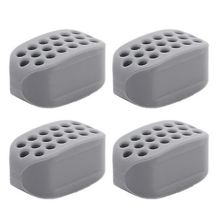 4 st Silikonkäktränare Bärbar Män Kvinnor Ansiktsmuskel Sculpturing Käkben Stärkande Käklinje Formaren Tränare db