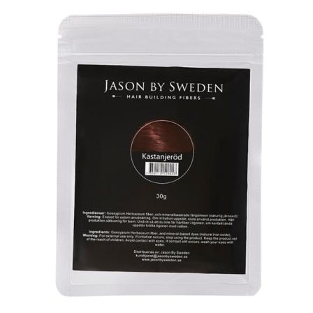 JASON BY SWEDEN - 30G TÄYTTÖPAKKAUS - KASTANJAN PUNAINEN Kastanjeröd