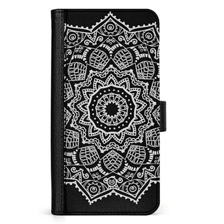 Bjornberry iPhone 15 Fodral - Vit Mandala