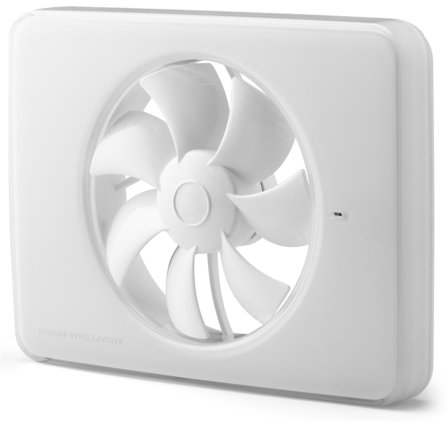 Fresh Intellivent P Badrumsfläkt vit, 202x152x64 mm, 134 m³/h, Ventilation