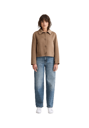 Newhouse Siri Jacket Bomberjackor Dam Beige 42