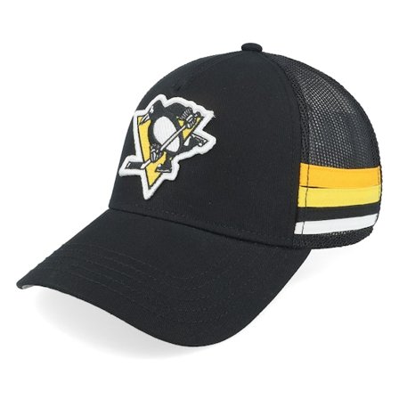 American Needle - Negro trucker Gorra - Pittsburgh Penguins Hotfoot Black Trucker @ Hatstore