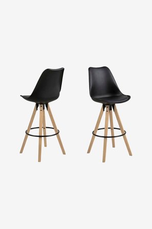 NORDFORM - Dima barstol 2-pack - Svart - Barstolar & pallar - Från Homeroom
