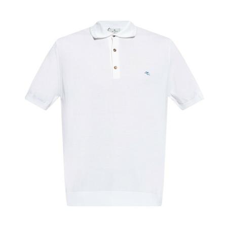 Etro Polo Shirts Hvid, Herre