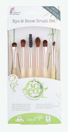 So Eco Eye & Brow Brush Set, Makeup, Makeupbørster, Makeupbørstesæt