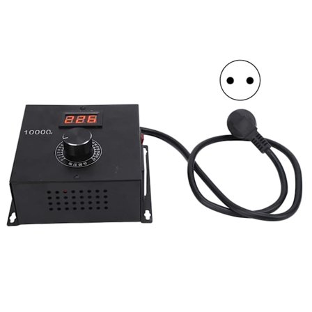 Høyeffekts tyristor elektrisk spenningsregulator med roterende bryter EU-plugg 220V