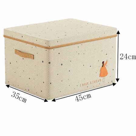 Quilt Opbevaringspose Tøj Opbevaringspose BEIGE L