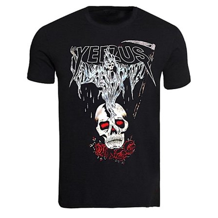 Yeezus Tour T-shirt Grim Reaper Kanye West Paris