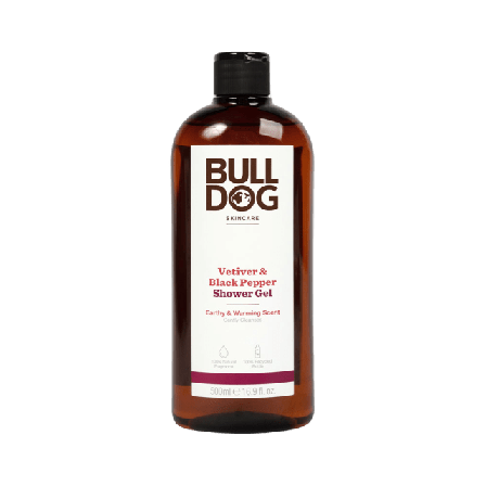 Bulldog Black Pepper & Vetiver Shower Gel 500ml Kropp Herr 500 ML