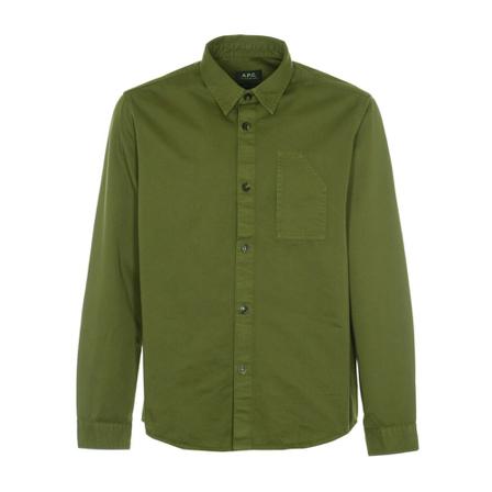 A.p.c. A.p.c. Shirts grön, Herr, Herr, Storlek: XL