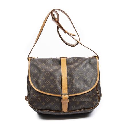 Louis Vuitton Vintage, Pre-owned Shoulder Bag Bruin, Dames, Maat:ONE Size