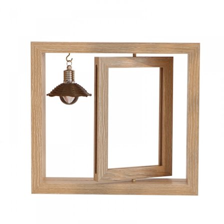 1 stk. Collage roterende flydende fotorammer Moderne vægdekoration Forlovelse