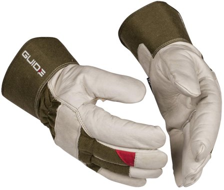 Guide Gloves 196W Hanske skinn, foret 11, Klær