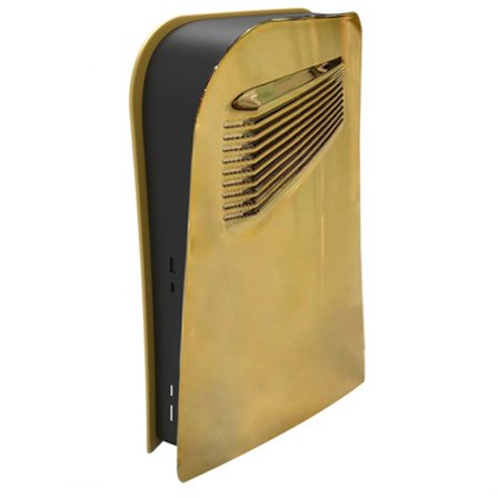 Passer til Playstation5-konsolltilbehør Elektroplettering, hardt støtsikkert deksel Skallpaneler Anti-ripe Støvtett