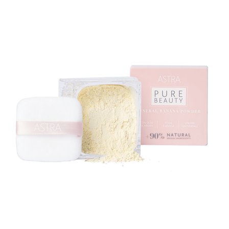 ASTRA MAKEUP PURE BEAUTY MINERAL BANANA POWDER 0001 - BANANA 10g - Cipria polvere