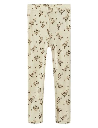 Nmfnimo Slim Leggings Aop Lil Cream Lil'Atelier