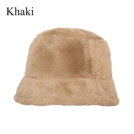 Bøttehatt Vinterhatt KHAKI