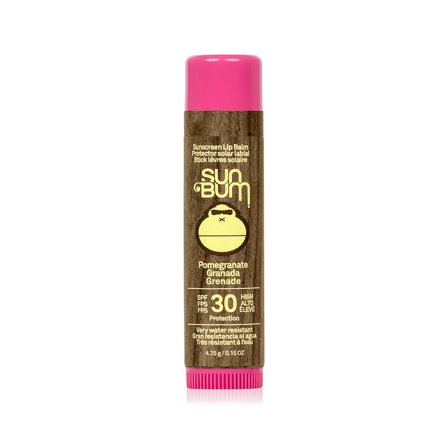 Sun Bum Sunscreen Lip Balm SPF 30 Pomegranate, Skincare, Solcreme, Solcreme Til Ansigtet