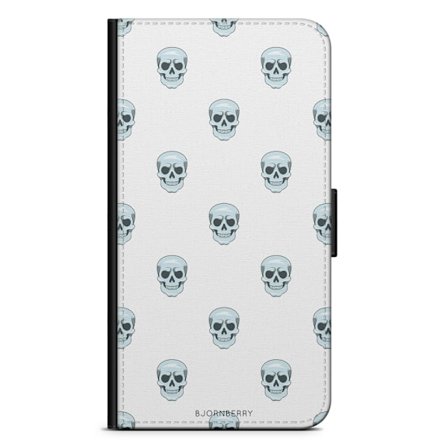 Bjornberry Plånboksfodral iPhone 13 Mini - Dödskallar