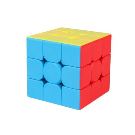 Hastighetsterning 3x3 - Klistremerkefri Magisk Terning 3x3x3 Puslespill Leke (56mm)