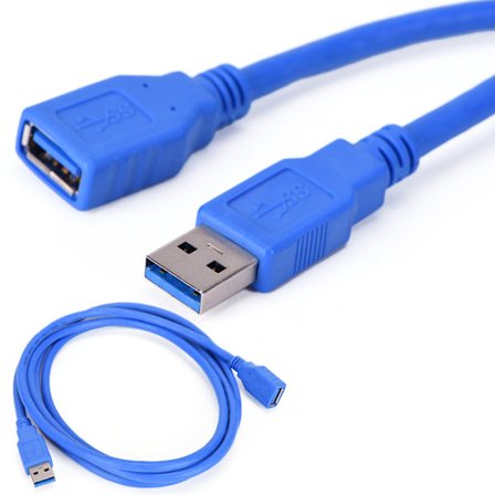 USB 3.0 A hane till hona förlängningskabel USB kabel 1M