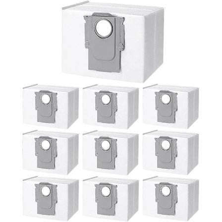 10 støvsugerposer tilbehør for Xiaomi Roborock S8+/s8 Pro Ultra S7 Maxv Ultra/s7 Pro Ultra/q7+/q7 Max+/q5+/t8