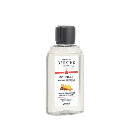 Maison Berger Paris Bouquet Parfumé Ricarica per Diffusore Orange de Cannelle 200ml - Profumo per Diffusore