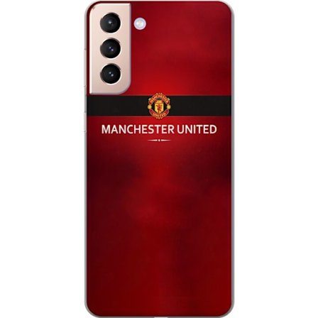 Yhteensopiva Puhelinkuori Samsung Galaxy S21 Manchester United