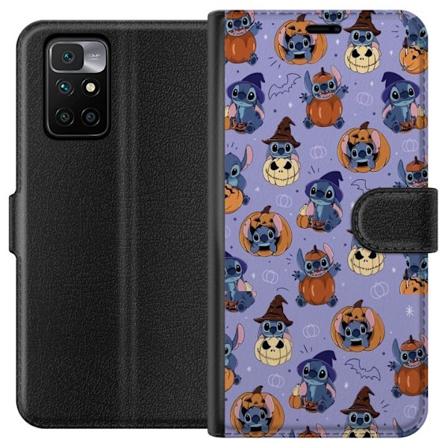 Xiaomi Redmi 10 Tegnebogsetui Stitch halloween
