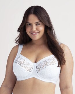 Kaaritukiliivit Cotton Bloom Valkoinen-F75-Miss Mary