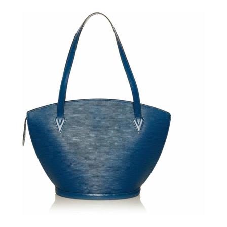 Louis Vuitton Vintage, Pre-owned Shoulder Bags Blauw, Dames, Maat:ONE Size,leather
