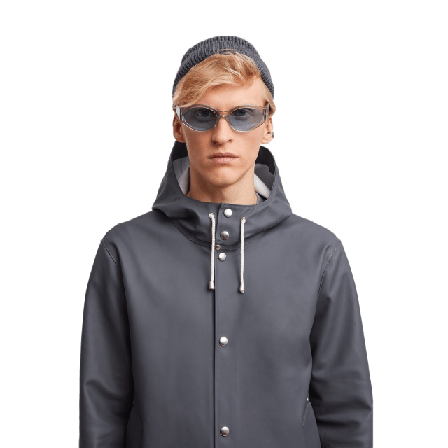 Stutterheim Mosebacke Raincoat Jackor Dam Svart MEDIUM