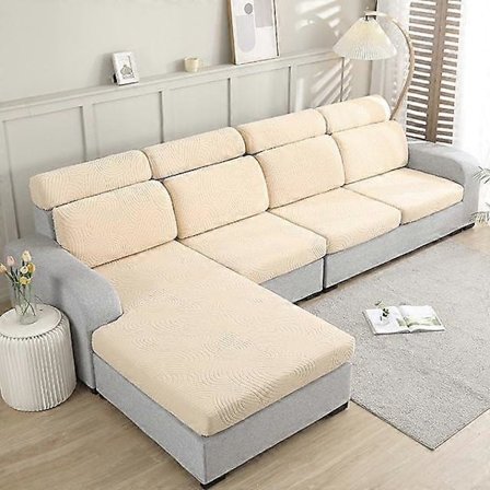 Jacquard Sofahynde Betræk Strækbart Sofabetræk Hjørnesofa L Form Udskiftning Beskytter Sofabetræk Til Stue
