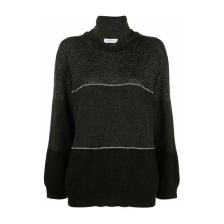 Fabiana Filippi, Turtlenecks Grijs, Dames, Maat:S