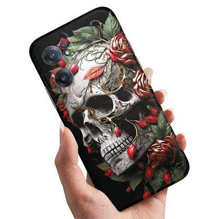OnePlus Nord CE 2 5G - Kuoret/Suojakuori Skull Roses