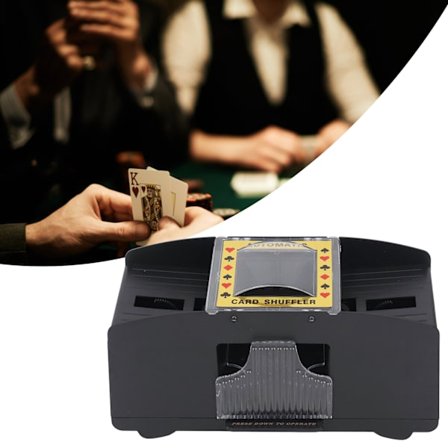 Automatisk Pokerkortblander Elektrisk Pokerkortblandemaskin Brettspill Spillekortblander