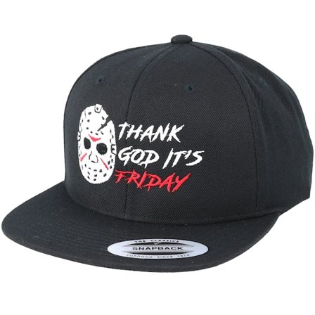 Scenes - Schwarz snapback Cap - Friday Black Snapback @ Hatstore