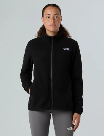 The North Face W Glacier Fleece Jacket - Black - M