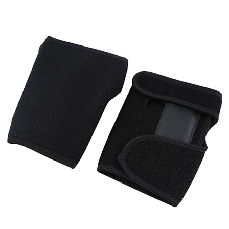 Sports håndledsstøtte bandage vægtløftning håndledsbånd håndstøtte beskytter (sort R)