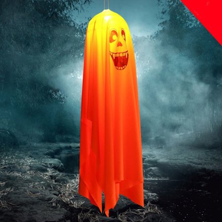Halloween-lamppu LED-valot ORANSSI LARGE-LAUGH LARGE-LAUGH