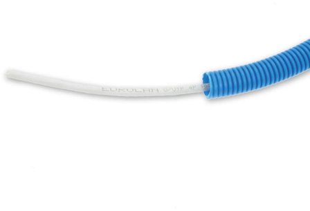 Eurolan C6 U/UTP Nätverkskabel fördragen, Slimline-utförande, 100 m 16 mm, Anslutningsdon & kablar