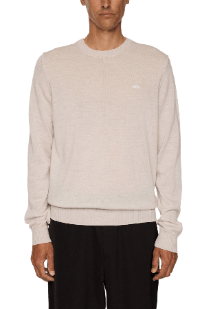 J.Lindeberg Keane Merino Crew Neck Tröjor Herr Grå L
