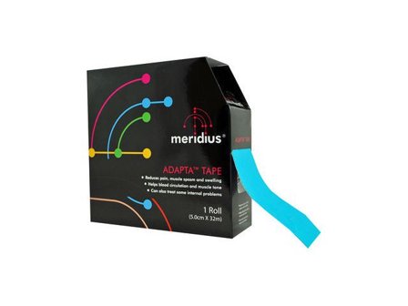 meridius Kinesiotejp blå 5cmx32m - Lyreco - Sjukvård och omsorg - Kompression och stöd - Stöd och Gips