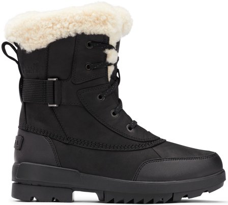 Sorel W's Torino II Parc Boot Waterproof Black/Sea Salt - Vintersko