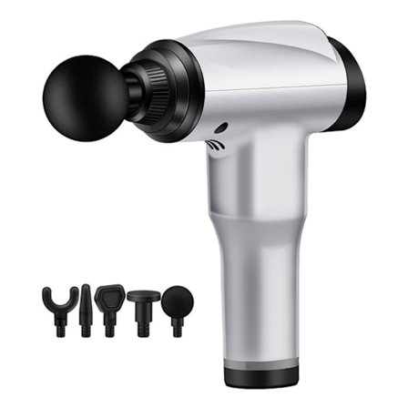 Massage Pistol / Massage Gun Muskelstimulans Massage (5 Huvuden)