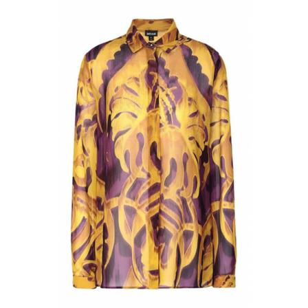 Just Cavalli Shirts Gul, Dame Skjorter