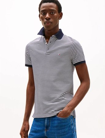 Tommy Hilfiger Core 1985 Slim Polo - Navy - S