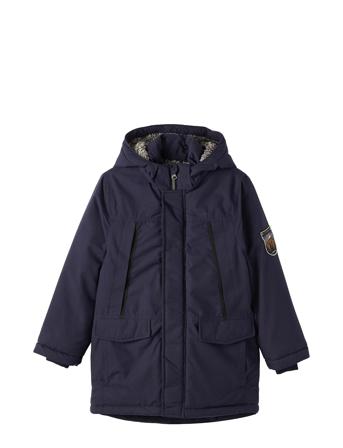 Nkmmiller Parka Jacket1 Parka Jakke Navy Name It